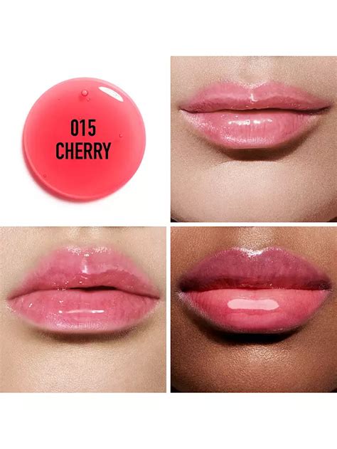 DIOR Addict Lip Glow Oil No.015 Cherry 6ml .